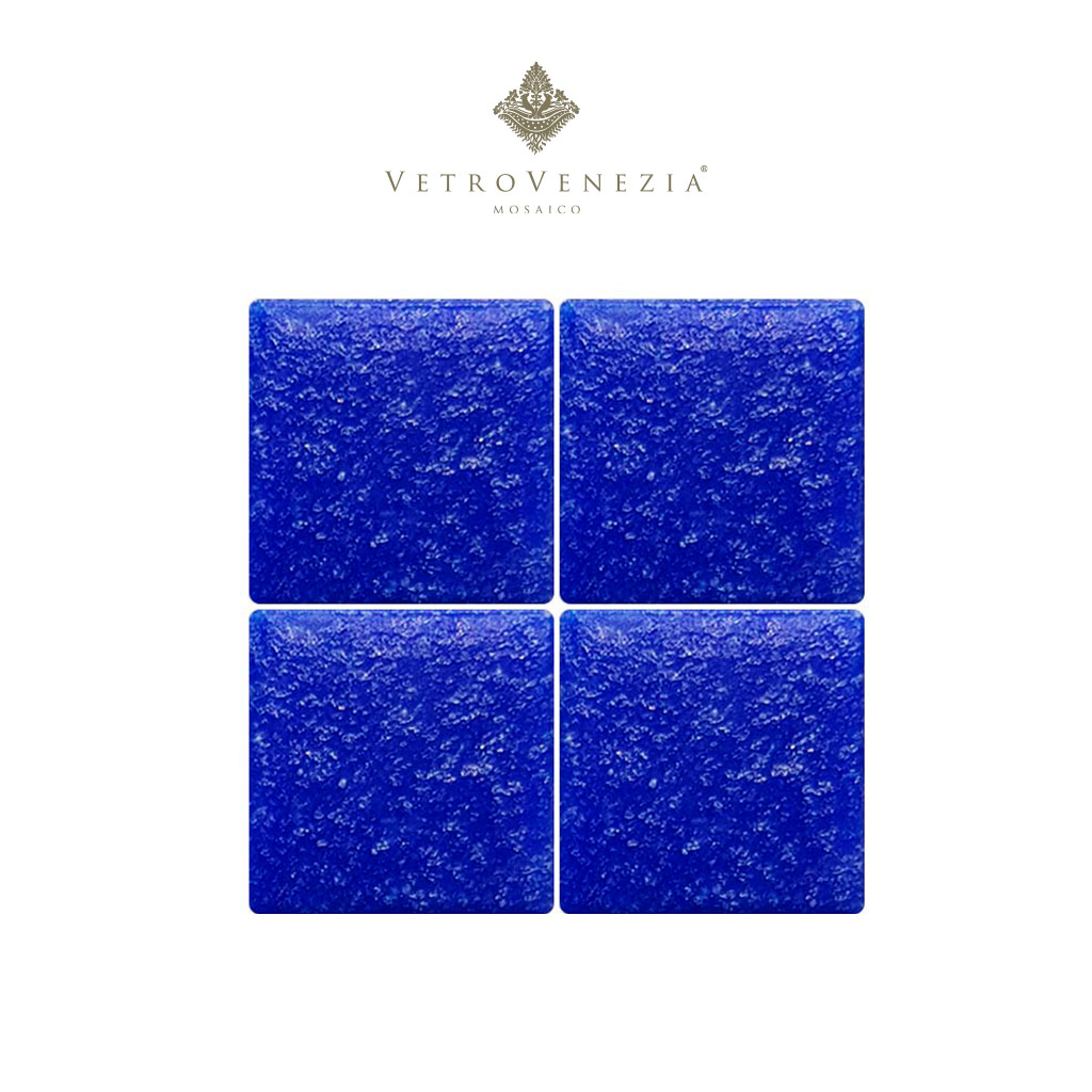 Mosaico Color azul cobalto “C044” 5×5 -Vetro Venezia | Mercado Albercas