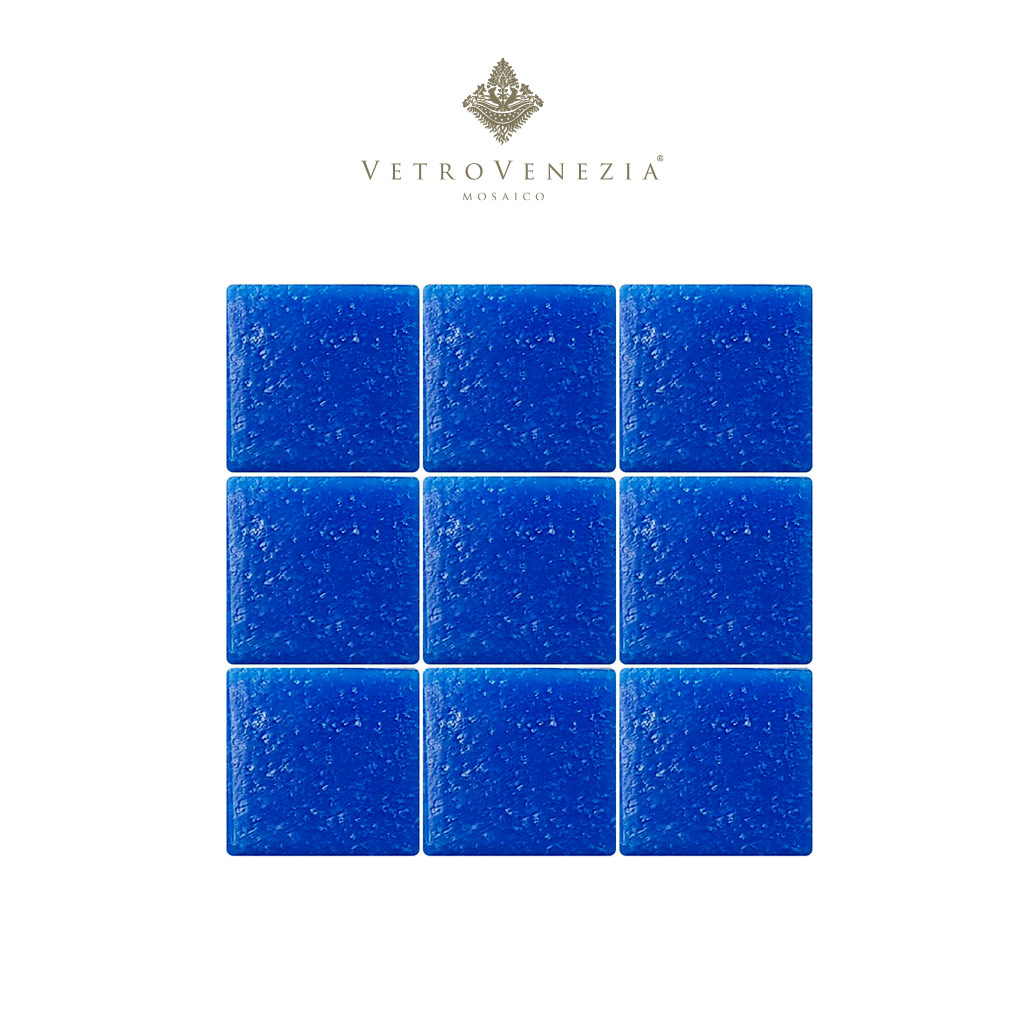 Mosaico Color azul mar “C050” 2×2 cm- Vetro Venezia | Mercado Albercas